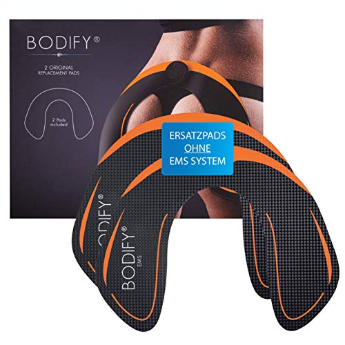 Bodify Original Ersatz-Pads 2er-Set (Ohne Controller) EMS Hüfttrainer - Pomuskeltrainer für Männer und Frauen von Bodify