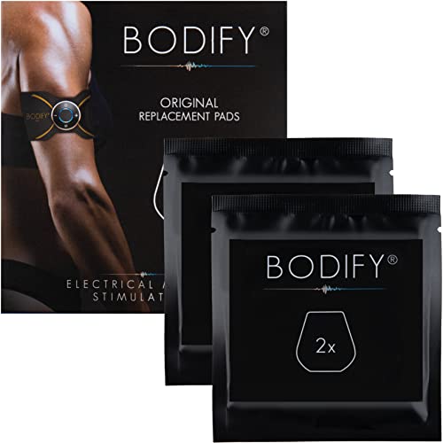 Bodify Original Ersatz-Pads 2er-Set (Ohne Controller) für EMS Arm & Bein Trainer Pro - Muskeltrainer für Männer und Frauen von Bodify