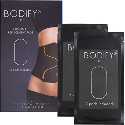 Bodify Original Ersatz-Pads 2er-Set (Ohne Controller) für EMS Bauchtrainer Pro - Bauchmuskeltrainer für Männer und Frauen von Bodify