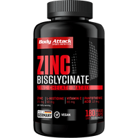 BODY ATTACK ZINC BISGLYCINATE - 180 Caps von Body Attack