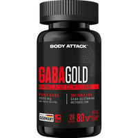 Body Attack GABA GOLD - 80 Caps von Body Attack