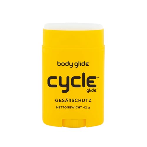 Body Glide Anti-Scheuer-Stick ‚Cycle Glide' – Effektiver Schutz vor Wundreibung und Scheuerstellen beim Radfahren. Langanhaltend, wasserfest und sauber in der Anwendung. Mit frischem Minzduft. (42g) Body Glide Anti-Scheuer-Stick ‚Cycle Glide' – Effektiver Schutz vor Wundreibung und Scheuerstellen beim Radfahren. Langanhaltend, wasserfest und sauber in der Anwendung. Mit frischem Minzduft. (42g) von Body Glide