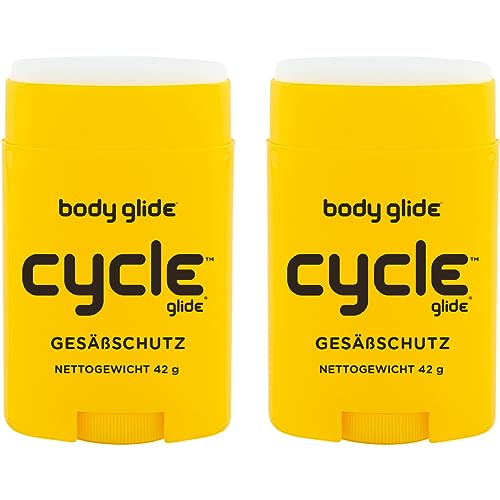 Body Glide Anti-Scheuer-Stick ‚Cycle Glide' – Effektiver Schutz vor Wundreibung und Scheuerstellen beim Radfahren. Langanhaltend, wasserfest und sauber in der Anwendung. Mit frischem Minzduft. (42g) von Body Glide