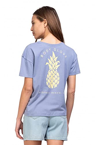 Body Glove Damen T-Shirt Ananas Tee, Storm, S Body Glove Damen T-Shirt Ananas Tee, Storm, S von Body Glove