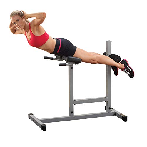 BODY-SOLID Powerline-Serie Rückentrainer Rückenstrecker Roman Chair Hyperextension Bauchtrainer Trainingsgerät von Body-Solid