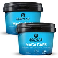 2 x Maca Caps (120 Kapseln) von Bodylab24