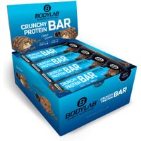 Crunchy Protein Bar - 12x64g - Cookies & Cream von Bodylab24