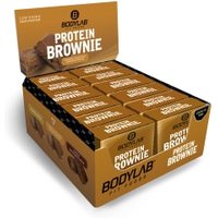 Protein Brownie - 12x50g - Caramel + Mandeln & Pekannüssen von Bodylab24