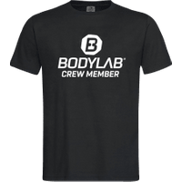 Bodylab24 T-Shirt schwarz - CREW MEMBER - XXL von Bodylab24