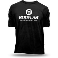 Bodylab24 T-Shirt schwarz mit weißem Schriftzug - XL von Bodylab24