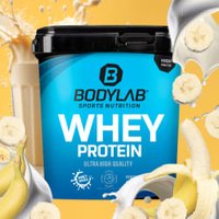 Whey Protein - 2000g - Banane Whey Protein - 2000g - Banane von Bodylab24