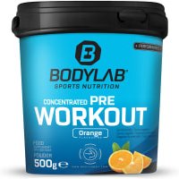 Concentrated Pre Workout - 500g - Orange Concentrated Pre Workout - 500g - Orange von Bodylab24