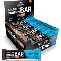 Crunchy Protein Bar Deluxe - 12x65g - Choco Dream Flavouring von Bodylab24