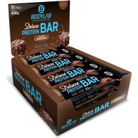 Deluxe Protein Bar - 12x50g - Fudge Brownie Deluxe Protein Bar - 12x50g - Fudge Brownie von Bodylab24