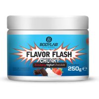 Flavor Flash - 250g - Chunky Strawberry-Yoghurt Chocolate von Bodylab24