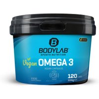 Vegan Omega 3 (120 Kapseln) von Bodylab24