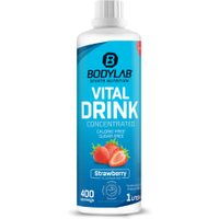 Vital Zero Drink - 1000ml - Strawberry von Bodylab24
