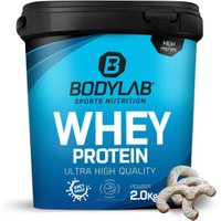 Whey Protein - 2000g - Nusskipferl von Bodylab24