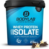 Whey Protein Isolat - 2000g - Vanille von Bodylab24