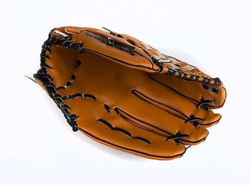 Lederfarbener Baseballhandschuh aus atmungsaktivem Leder für Sportliebhaber, Empfängerhandschuh für Linkshänder — Unisex Lederfarbener Baseballhandschuh aus atmungsaktivem Leder für Sportliebhaber, Empfängerhandschuh für Linkshänder — Unisex von BODYLINE