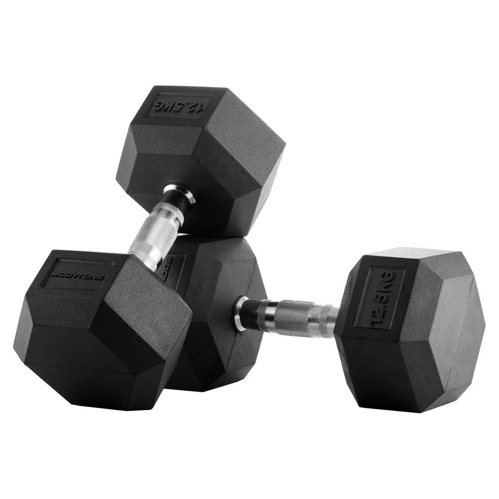 Bodytone Hex Dumbbells 12.5kg 12.5 kg Bodytone Hex Dumbbells 12.5kg 12.5 kg von Bodytone