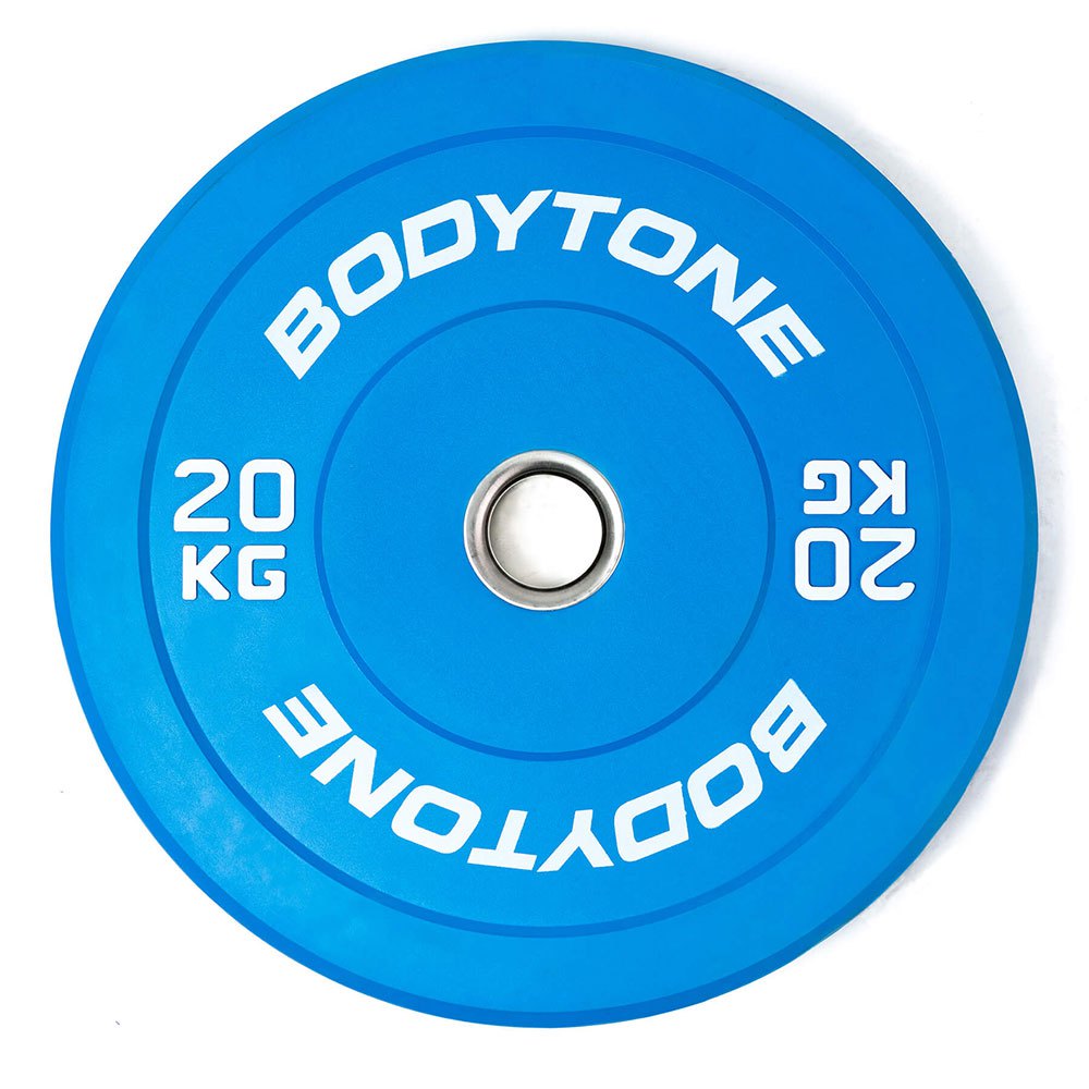 Bodytone Rubber 20kg Olympic Bumper Plate Golden 20 kg Bodytone Rubber 20kg Olympic Bumper Plate Golden 20 kg von Bodytone