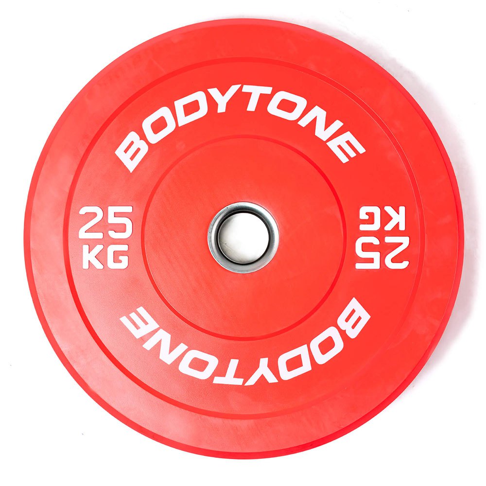 Bodytone Rubber 25kg Olympic Bumper Plate Golden 25 kg Bodytone Rubber 25kg Olympic Bumper Plate Golden 25 kg von Bodytone