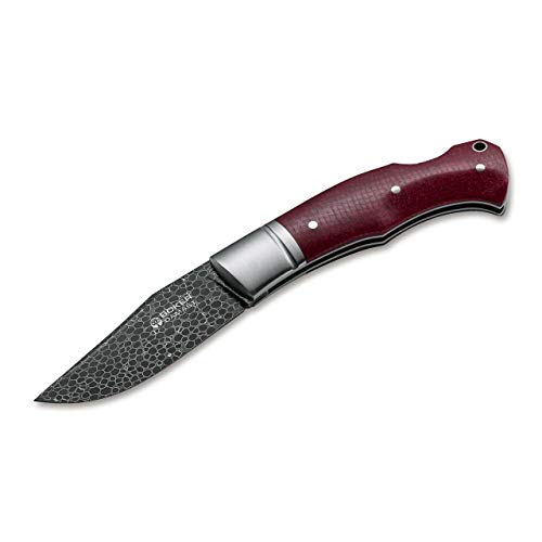 Böker Manufaktur Solingen Unisex – Erwachsene Boxer Damast Taschenmesser, Silber, 18,1 cm Böker Manufaktur Solingen Unisex – Erwachsene Boxer Damast Taschenmesser, Silber, 18,1 cm von Böker Manufaktur Solingen