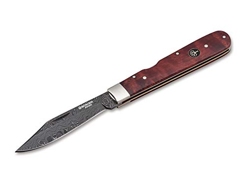 Böker Manufaktur Solingen Unisex – Erwachsene Damast Jahresmesser 2020 Taschenmesser, Rot, 20 cm Böker Manufaktur Solingen Unisex – Erwachsene Damast Jahresmesser 2020 Taschenmesser, Rot, 20 cm von Böker