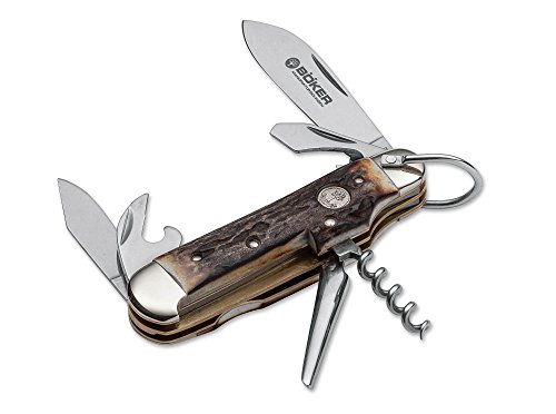 Böker Sportmesser Hirschhorn, Silber Böker Sportmesser Hirschhorn, Silber von Böker