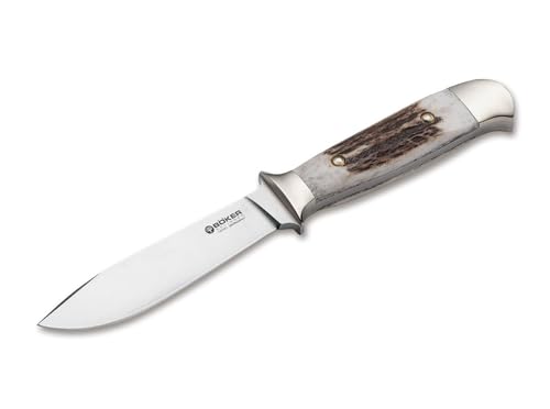 Böker 120517 Manufaktur Solingen Försternicker Feststehendes Messer aus N690-Stahl und Hirschhorn in der Farbe Braun- 22,50 Böker 120517 Manufaktur Solingen Försternicker Feststehendes Messer aus N690-Stahl und Hirschhorn in der Farbe Braun- 22,50 von Böker