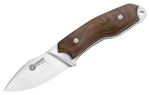 Böker Arbolito El Héroe Feststehendes Messer aus N695-Stahl und Guayacan-Ebenholz in der Farbe Braun - 17 cm von Böker