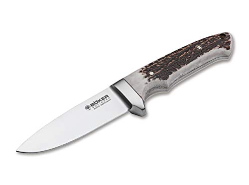 Böker Manufaktur Solingen Unisex – Erwachsene Integral II Hirschhorn Feststehendes Messer, Braun, 22 cm Böker Manufaktur Solingen Unisex – Erwachsene Integral II Hirschhorn Feststehendes Messer, Braun, 22 cm von Böker