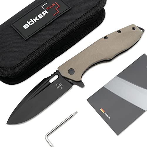 BÖKER PLUS Caracal Folder robustes Taschenmesser - perfektes Einsatzmesser mit Taschen-Clip - vielseitiges Outdoor-Messer inkl. Messer-Tasche und edler Geschenk-Box (Caracal Folder Tactical) BÖKER PLUS Caracal Folder robustes Taschenmesser - perfektes Einsatzmesser mit Taschen-Clip - vielseitiges Outdoor-Messer inkl. Messer-Tasche und edler Geschenk-Box (Caracal Folder Tactical) von BÖKER PLUS