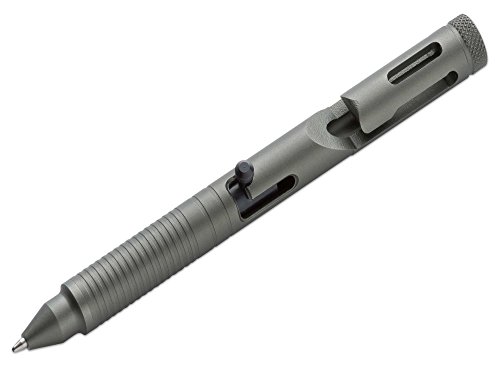 Böker Plus CID cal .45 Gray Tactical Pen aus Aluminium in der Farbe Grau - 12,70 cm Böker Plus CID cal .45 Gray Tactical Pen aus Aluminium in der Farbe Grau - 12,70 cm von Böker