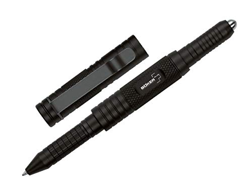 Böker Plus 09BO090 Unisex Tactical Pen Black Messer, Schwarz, STANDARD EU von Böker