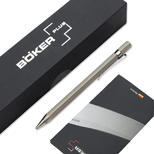 BÖKER PLUS® Redox Pen - Titan Stift - Bleistift in Kugelschreiber Form - ohne Mine - grau – 13,1 cm BÖKER PLUS® Redox Pen - Titan Stift - Bleistift in Kugelschreiber Form - ohne Mine - grau – 13,1 cm von BÖKER PLUS