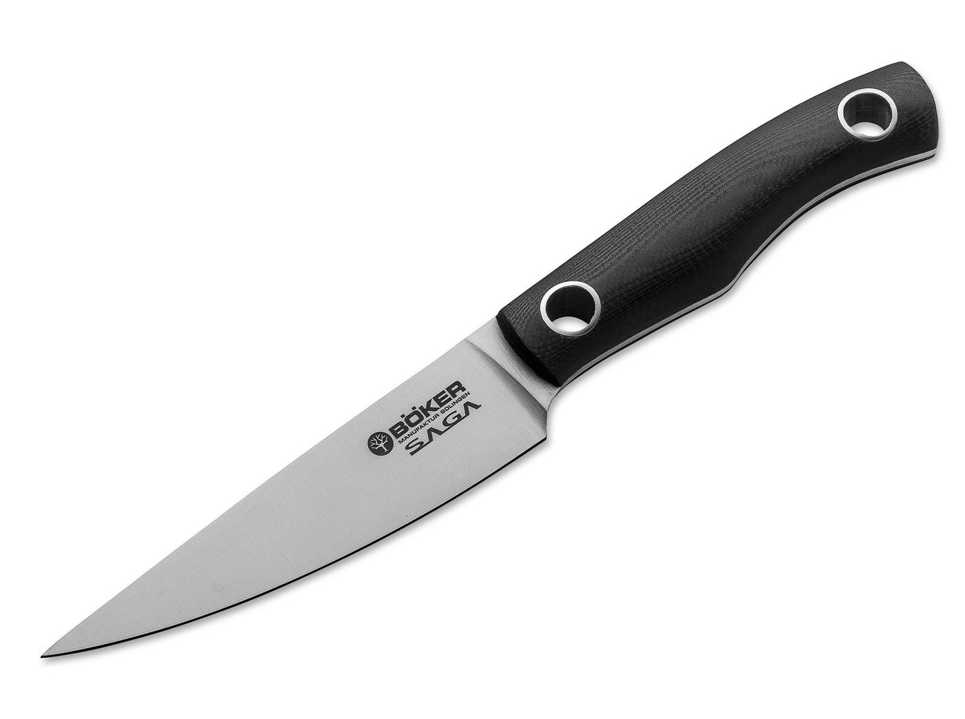 Böker Universalküchenmesser Böker Manufaktur Solingen Saga Spickmesser G10 Satin von Böker