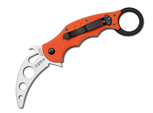 FKMD Unisex – Erwachsene Messer Small Folding Karambit Trainer Taschenmesser, orange, 17,5 cm FKMD Unisex – Erwachsene Messer Small Folding Karambit Trainer Taschenmesser, orange, 17,5 cm von Böker