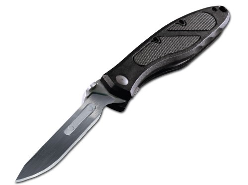 Havalon 01HV002 Herren Messer Piranta Z 7 cm,Schwarz,Standard von Böker