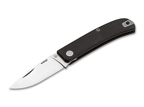 Manly Wasp Black Taschenmesser aus pulvermetallurgischem CPM-S-90V und glasfaserverstärktem Kunststoff in der Farbe Schwarz - 17,60 cm Manly Wasp Black Taschenmesser aus pulvermetallurgischem CPM-S-90V und glasfaserverstärktem Kunststoff in der Farbe Schwarz - 17,60 cm von Böker