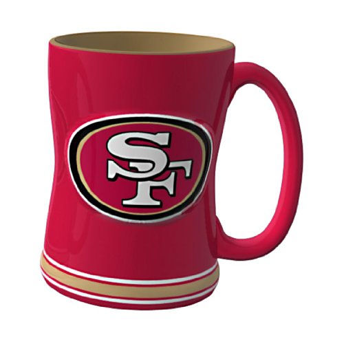 NFL modellierte Relief-Tasse, 414 ml, rot NFL modellierte Relief-Tasse, 414 ml, rot von Boelter Brands