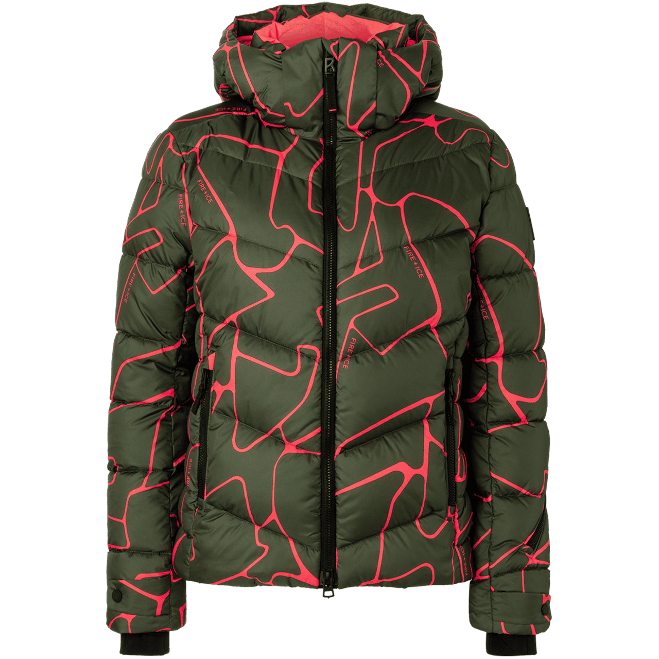 Bogner Fire + Ice Damen Skijacke SAELLY2 PRINT leaf green Bogner Fire + Ice Damen Skijacke SAELLY2 PRINT leaf green von Bogner FIRE + ICE