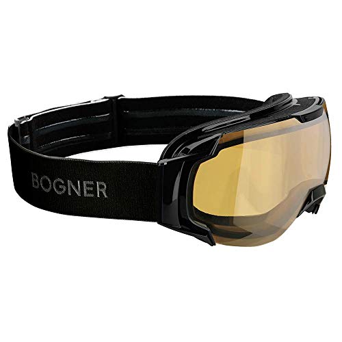 Bogner Goggles JUST-B Polarized | Schwarz | Ski & Snowboard Brille | Hochwertige Qualität von Bogner