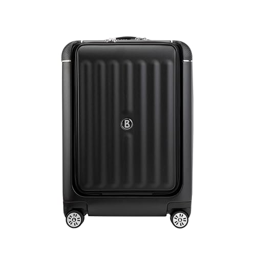 Bogner Trolleycase Piz Deluxe Pro S Schwarz - Robuster eleganter Rollkoffer, Größe One Size - Farbe Black von Bogner