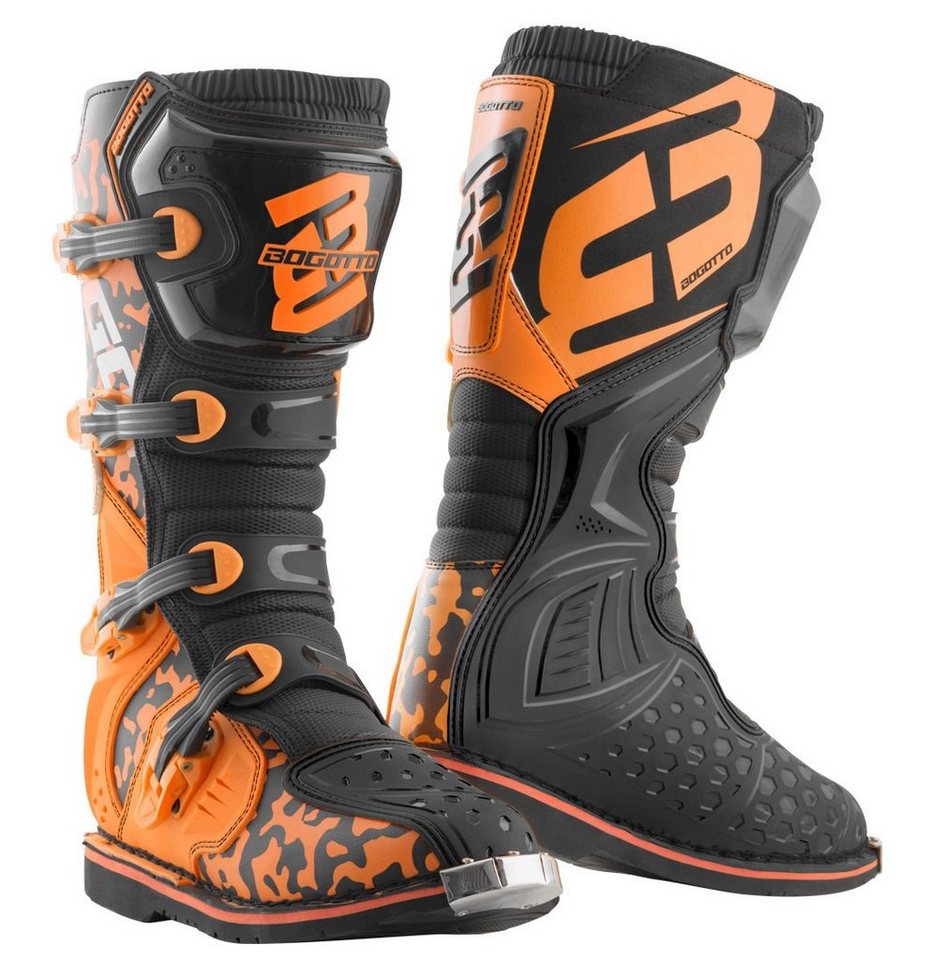 Bogotto MX-3 Camo Motocross Stiefel Motorradstiefel von Bogotto