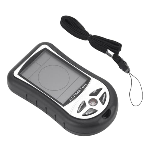 Bohany Pocket Höhenmesser, digitaler Höhenmesser,8 in 1 Höhenmesser Handheld Compass Barometer Temperaturanzeige - Tragbares Gerät mit Hintergrundbeleuchtung, Outdoor -Messgerät, Wettervorhersage für Bohany Pocket Höhenmesser, digitaler Höhenmesser,8 in 1 Höhenmesser Handheld Compass Barometer Temperaturanzeige - Tragbares Gerät mit Hintergrundbeleuchtung, Outdoor -Messgerät, Wettervorhersage für von Bohany