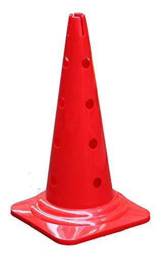 Boje Sport - Agility Hundesport - Mehrzweckkegel mit Loch, 50 cm, rot Boje Sport - Agility Hundesport - Mehrzweckkegel mit Loch, 50 cm, rot von Boje Sport