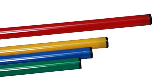 Boje Sport - Gymnastikstab für Koordinationstraining, Ausdauertraining, Sprinttraining, Slalomparcours, Trainingshilfe - 80 cm, Farbe: rot Boje Sport - Gymnastikstab für Koordinationstraining, Ausdauertraining, Sprinttraining, Slalomparcours, Trainingshilfe - 80 cm, Farbe: rot von Boje Sport