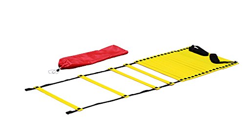 Boje Sport - Koordinationsleiter Premium FLACH - 9 m, verstellbare Sprossen, Farbe: gelb Boje Sport - Koordinationsleiter Premium FLACH - 9 m, verstellbare Sprossen, Farbe: gelb von Boje Sport